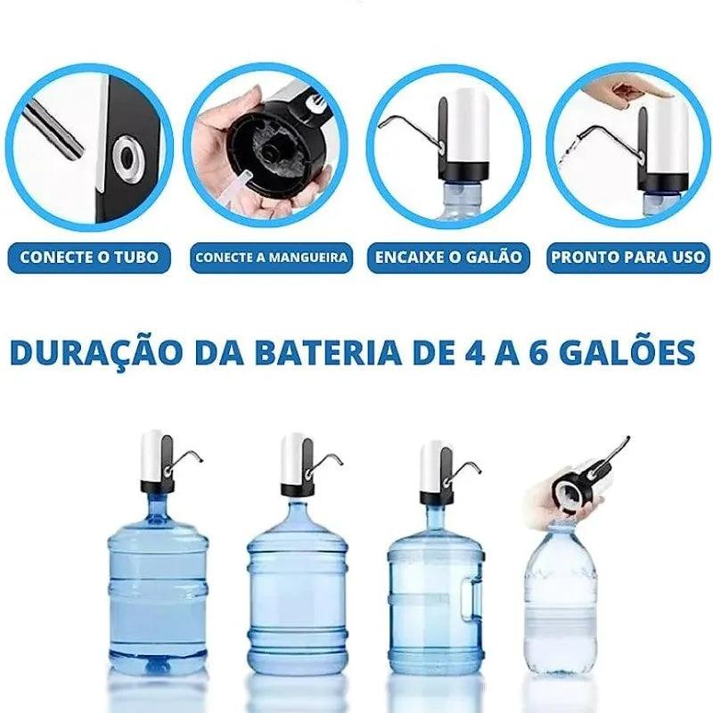 Bomba Elétrica universal para galão - Web Shop