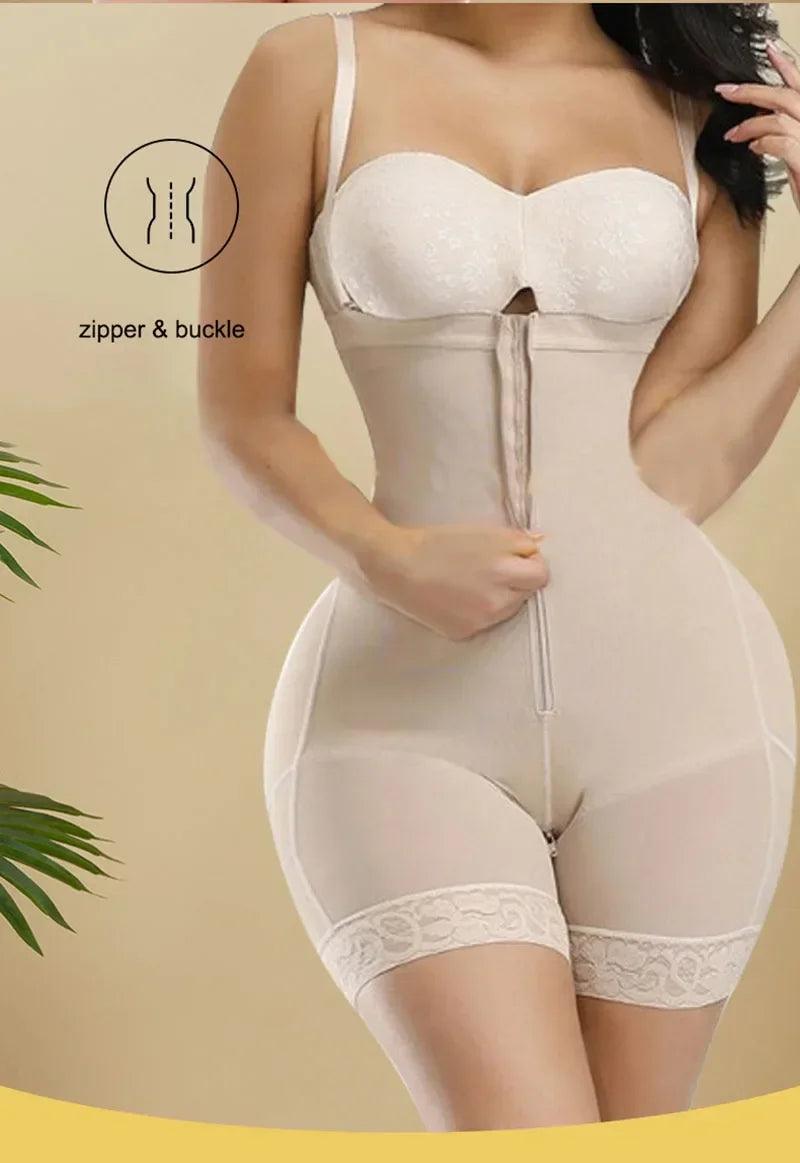 AfruliA Fajas Colombianas, Cinta Modeladora de Corpo Inteiro, Levantador de Bunda, Body Suits